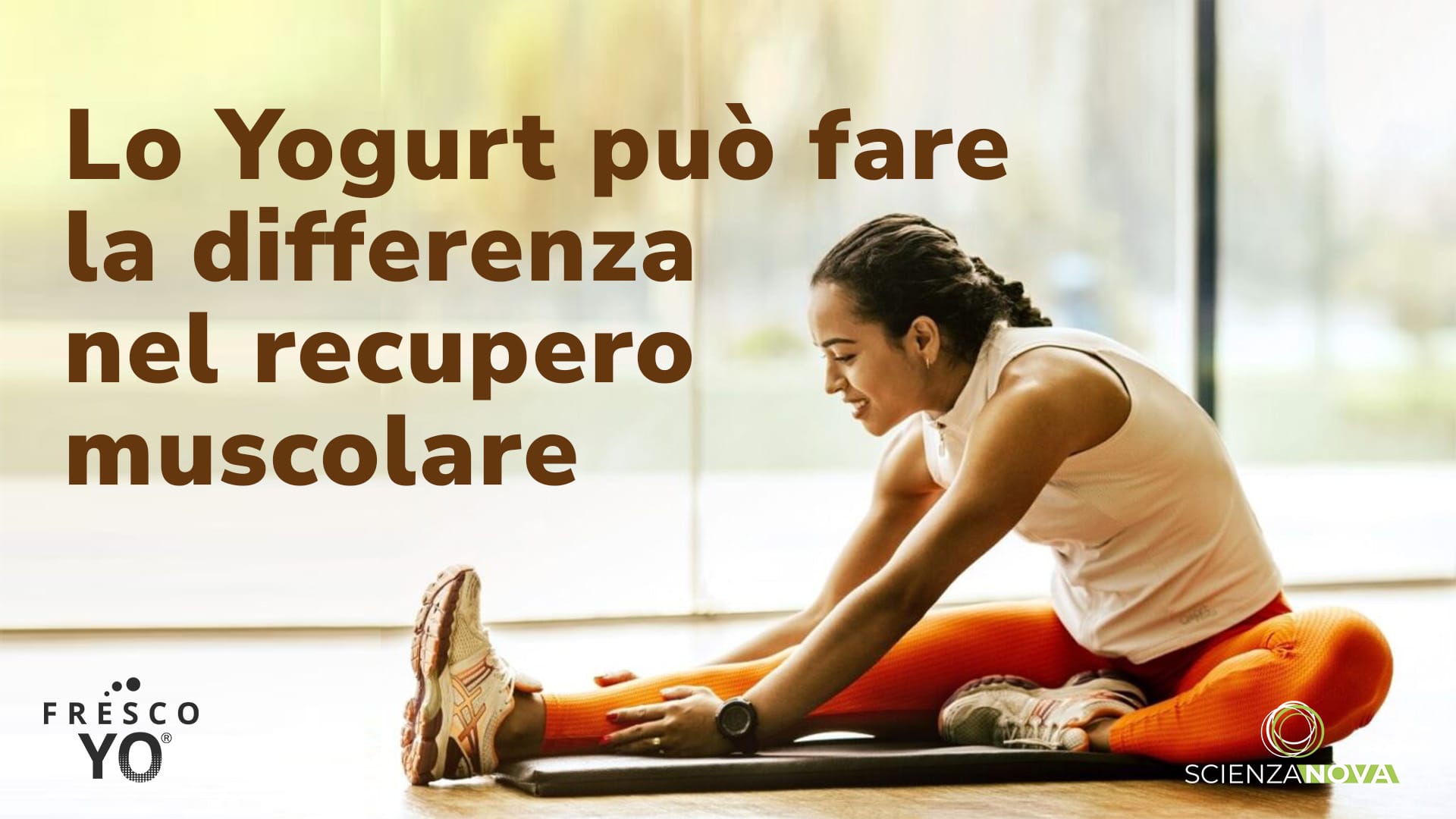 Lo Yogurt può fare la differenza nel recupero muscolare